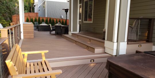 Composite Decking Stairs